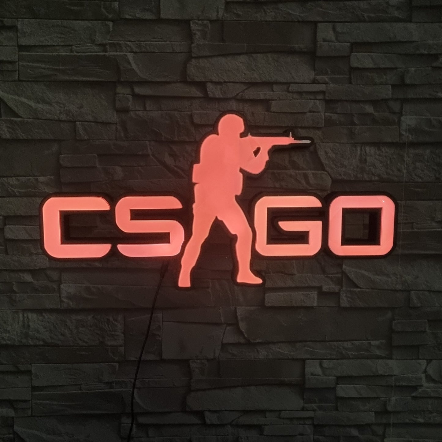 CSGO - Counter Strike LED-Schriftzug