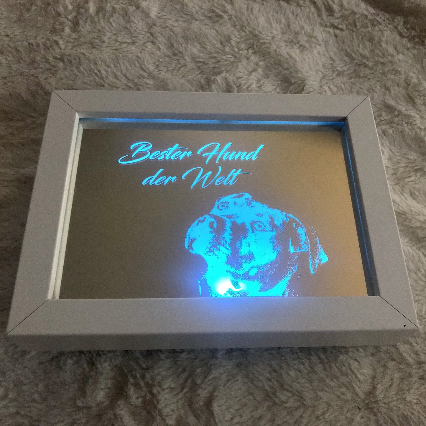 Bester Hund der Welt - LED FusionMirror Mittel