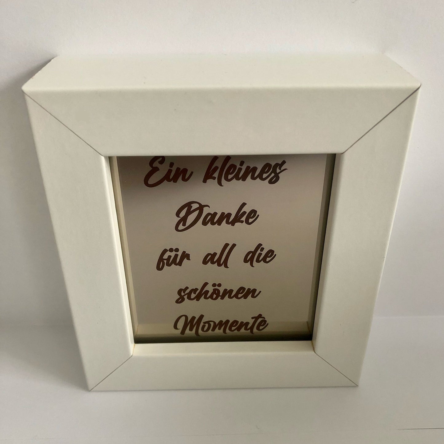 "Ein kleines Danke für all die schönen Momente" - FusionMirror klein