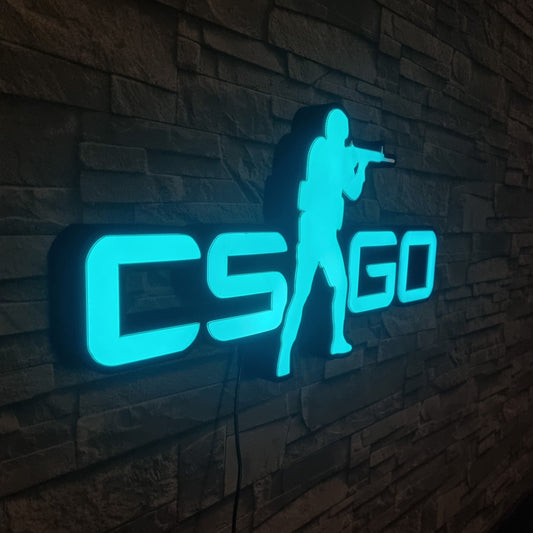 CSGO - Counter Strike LED-Schriftzug