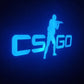 CSGO - Counter Strike LED-Schriftzug