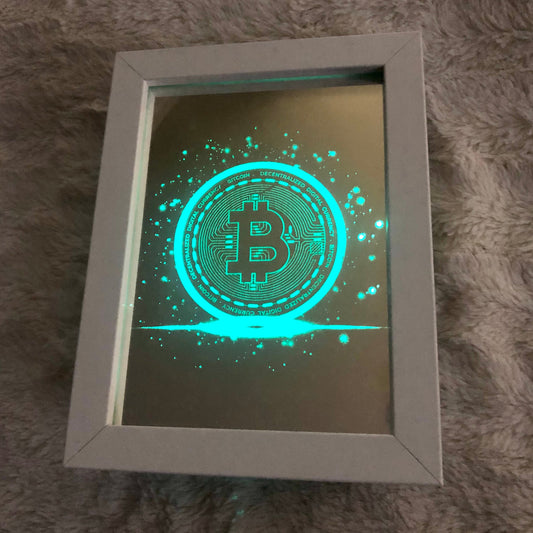 Bitcoin - LED FusionMirror Mittel